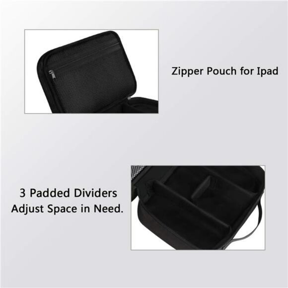 Electronics Travel Organizer Case Cable Charger Storage Bag for Cords Tablet - Picture 5 of 7
